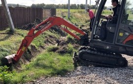 Аренда миниэкскаватора Hitachi