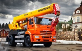 Аренда автокрана 25, 32, 40, 50