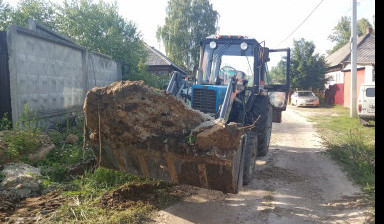 Услуги трактора МТЗ kommunalnii
