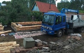Манипулятор- кран аренда услуги грузоперевозки