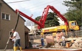 Аренда бетононасоса, бетон с доставкой.
