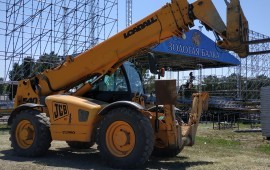 Услуги телескопического погрузчика JCB 540-170 Ндс