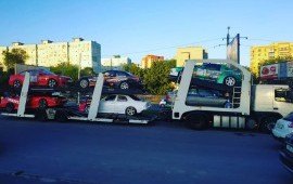 Перевозка автомобилей на автовозе