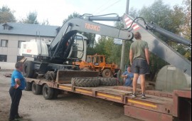Услуги экскаватора полноповоротного