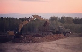 Услуги самосвала - вездехода