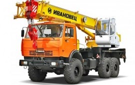 АВТОКРАН 25т в аренду