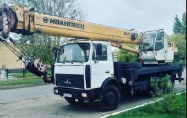 Услуги автокрана в Иркутске