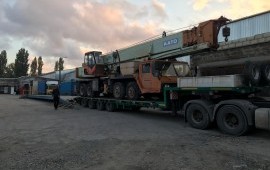 Аренда трала Крым и РФ. Перевозка техники, грузов.