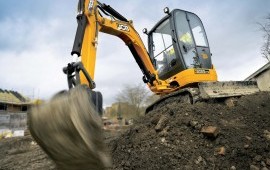 Услуги мини-экскаватор JCB 8025