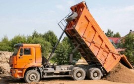 Песок речной, карьерный доставка