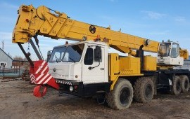 Автокран 50т 25т аренда, услуги