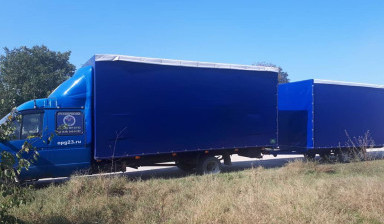 Грузоперевозки газель + прицеп
