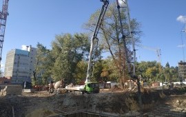 Аренда бетононасоса мерседес 36м услуги заказ