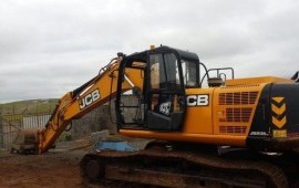 Услуги гусеничного экскаватора JCB 205