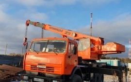 Автокран 50т 25т аренда, услуги