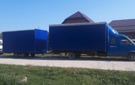 Газель фермер + прицеп. Грузоперевозки.