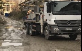 Услуги автобетононасоса 38м АБН