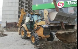 Услуги экскаватора погрузчика