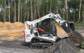 Аренда мини погрузчика Bobcat T590 гусеничный