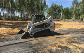 Аренда мини погрузчика Bobcat T590 гусеничный