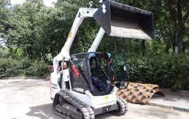 Аренда мини погрузчика Bobcat T590 гусеничный