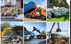 Вывоз мусора / Контейнеры 8,20,27,32,36 м3/ Газели