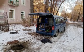 Гидродинамическая прочистка канализации