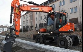Экскаваторы колесные аренда