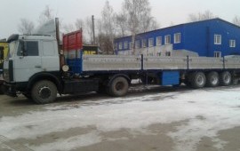 Грузоперевозки до 20 т. Длинномер бортовой.