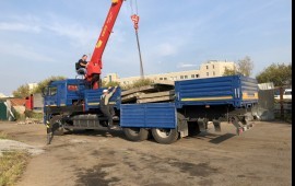 Манипулятор 10 тонн с НДС. Перевозка грузов.