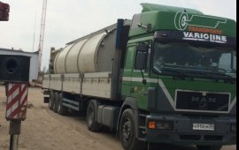 Грузоперевозки длинномер бортовой. Шаланда.