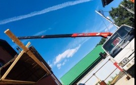 Кран-борт манипулятор самосвал воровайка