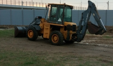 Услуги экскаватор погрузчик