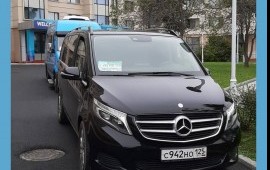 Mercedes Benz V-class с водителем