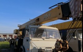 Аренда автокрана 25 тонн