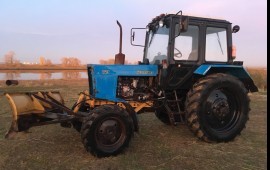 Услуги трактора мтз