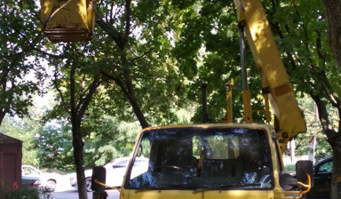 Аренда автовышки. Подъёмные работы.