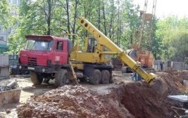 Экскаватор планировщик Татра