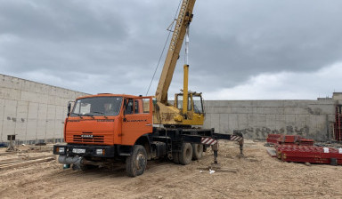 Автокран Камаз в Тосно