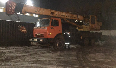 Автокран Камаз в Тосно