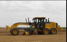 Услуги автогрейдера John Deere. Грейдер