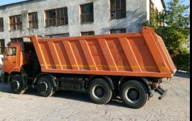 Ищу работу для грузового самосвала Камаз в Крыму в Саках