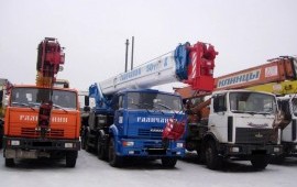 Автокран аренда Услуги 25-250 тонн