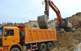 Услуги самосвала 25т. Песок, щебень, гравий. Вывоз