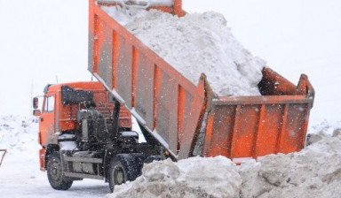 Уборка снега, вывоз снега.