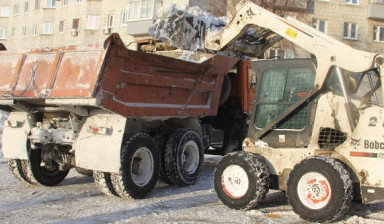 Уборка снега, вывоз снега.