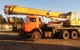 Автокран 25т/28м