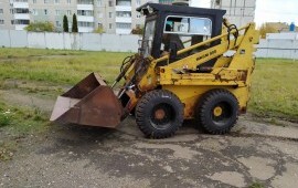 Минипогрузчик аренда. Уборка мусора, снега.