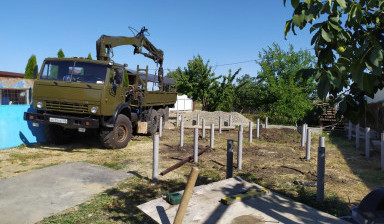 Ямобур аренда. Буровые работы.