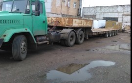 Трал аренда. Перевозка негабарит.